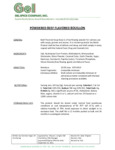 Nutritional Information