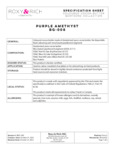 Roxy & Rich Purple Amethyst Nutrition