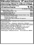 Belosa 32 oz. Gourmet Bleu Cheese Stuffed Queen Olives Nutrition Information