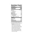 BLUE LOTUS SUGAR FREE Nutrition