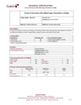 Les Vergers Boiron Strawberry Puree Nutrition Information