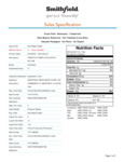 Boneless Pork Tenderloin Nutrition