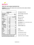 Bossen 64 fl. oz. Caramel Concentrated Syrup Nutrition Information