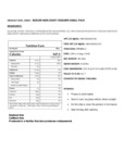 Bossen 2.64 lb. Non-Dairy Creamer Powder Nutrition Information