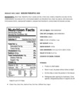 Bossen 9.9 lb. Pineapple Fruit Jam / Smoothie Paste Nutrition Information