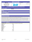 Brill 10197641 Nutrition