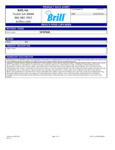 Brill 10197649 Nutrition