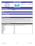 Brill 10197666 Nutrition