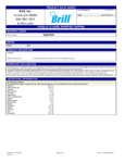 Brill 10207674 Nutrition Brill 10207674 Nutrition