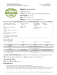 Butternut Mountain Farm 40 lb. Maple Sugar Nutrition Information Butternut Mountain Farm 40 lb. Maple Sugar Nutrition Information
