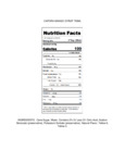 CAPORA MANGO SYRUP 750ML Nutrition New