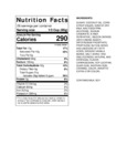 Capora Vanilla Bean Frappe Nutrition