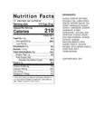 Capora Vanilla Chai Latte Nutrition