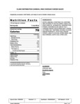 Nutrition Sheet