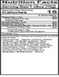 Belosa 12 oz. Gourmet Chipotle Pepper Stuffed Queen Olives Nutrition Information