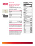 Chocolate Bettercreme Nutrition