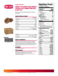 Rich's Chocolate Cake Donut Nutrition