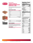 Christie Cookie Co Chocolate Chunk Cookie Nutrition