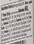 Dutch Gold Clover Honey Nutrition Dutch Gold Clover Honey Nutrition