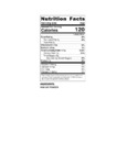 Coarse Oat Powder NUTRTITION LABEL