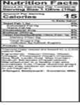 Belosa 12 oz. Gourmet Cream Cheese Stuffed Queen Olives Nutrition Information
