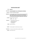 Creamery Ave Butterscotch Dessert / Sundae Topping Nutrition Information