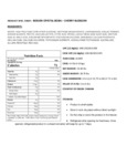Bossen Cherry Blossom Crystal Boba Nutrition Information Bossen Cherry Blossom Crystal Boba Nutrition Information