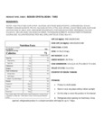Bossen Taro Crystal Boba Nutrition Information