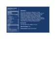 Crystal Light 1.8 oz. Sugar-Free Fruit Punch Powdered Mix Packet Nutrition Information