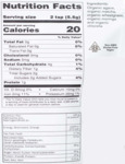 David Rio Super Blends Matcha Latte Nutritional Information