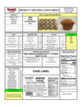 David's Cookies Apple Streusel Muffin