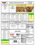 David's Cookies Cranberry Muffin