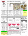 David's Cookies Vegan Chocolate Chip Cookie Dough