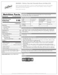 DaVinci Chocolate Sauce 1 Gallon Nutrition