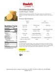 Spec Sheet/Nutrition