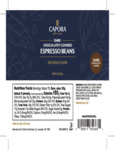 Capora Dark Chocolate Covered Espresso Beans Nutrition Capora Dark Chocolate Covered Espresso Beans Nutrition
