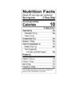 Diced Green Chiles Nutrition Information