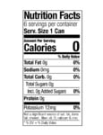 Polar Diet Ginger Ale Nutrition