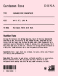 Dona Concentrate Cardamom Rose Nutrition Dona Concentrate Cardamom Rose Nutrition
