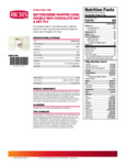 Double Rich Chocolate Bettercreme Nutrition