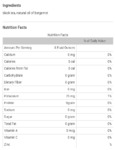Bigelow Earl Gray Tea K-Cup Nutrition