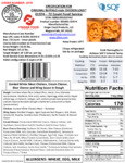 EGG ROLL BUFFALO CHICKEN FINGER FOOD PRODUCTS 01974 Nutrition