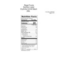 Regal Erythritol 20 - 60 Mesh 25 lb. nutrition