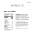 Europastry Baked Garlic Knot Nutrition Information