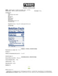 Fabbri Ginger in Syrup Nutrition 21 oz.