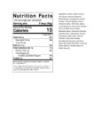 Fanale Brown Sugar Crystal Boba Nutrition