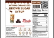 Fanale Brown Sugar Syrup Nutrition
