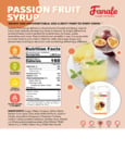 Fanale Passion Fruit Nutrition