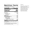 Fanale Rainbow Jelly Nutrition