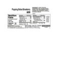 Nutrition / Ingredient Label